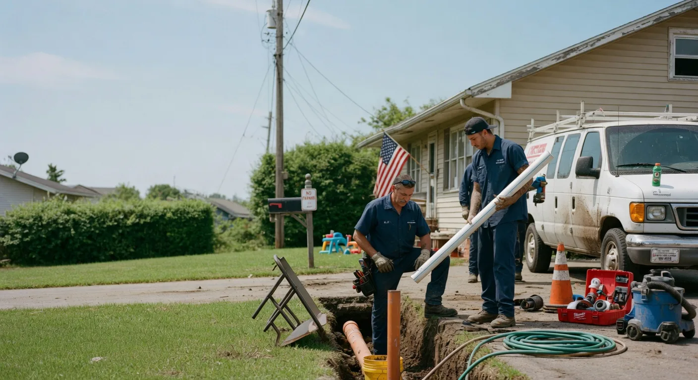 Clogged Drain Repair in Huntington, TX